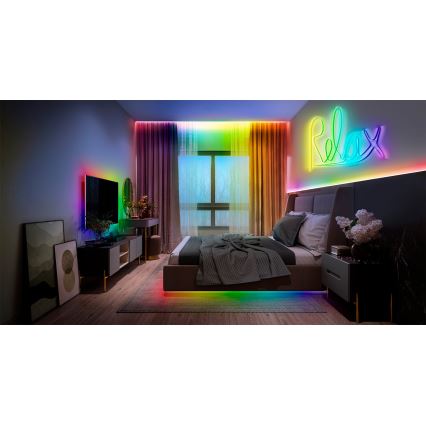 Osram - LED RGB stmievateľný pás SMART+ MAGIC 5m LED/35W/230V Wi-Fi + diaľkové ovládanie