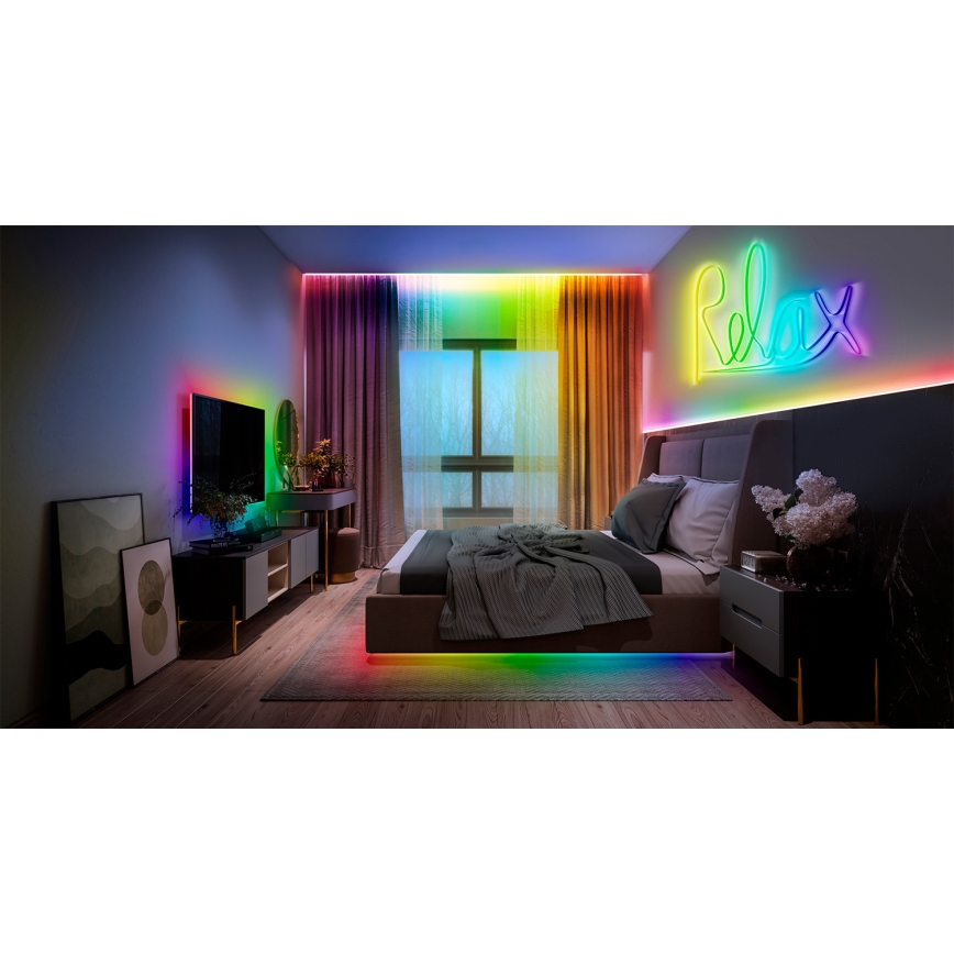 Osram - LED RGB stmievateľný pás SMART+ MAGIC 5m LED/35W/230V Wi-Fi + diaľkové ovládanie