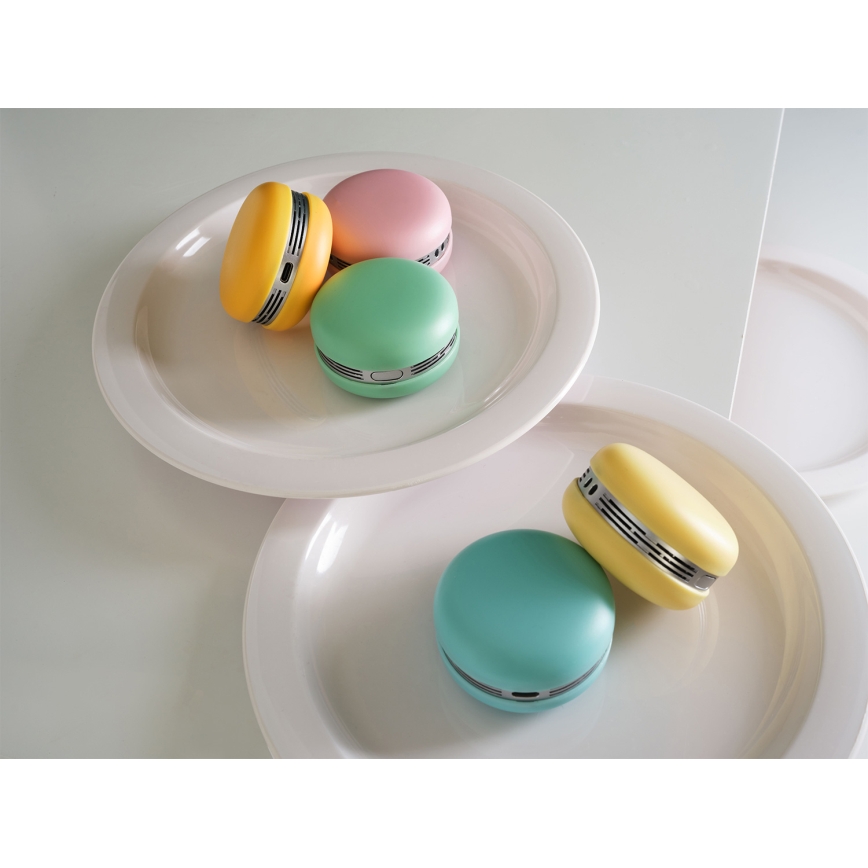 Osram - LED RGB stmievateľný reproduktor SMART+ MACARON LED/1,75W/3,7V 450 mAh zelená