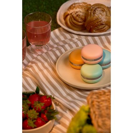 Osram - LED RGB stmievateľný reproduktor SMART+ MACARON LED/1,75W/3,7V 450 mAh zelená