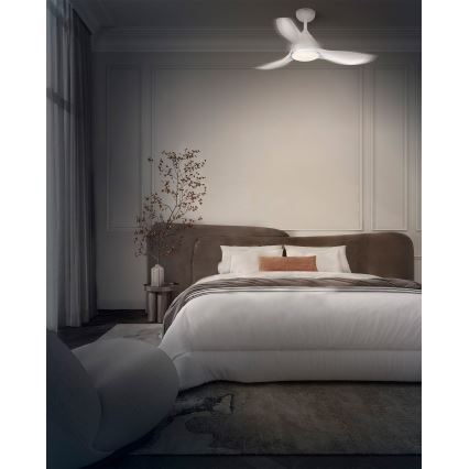Osram - LED RGB stmievateľný stropný ventilátor NORDES LED/18W/230V 3000-6500K + diaľkové ovládanie