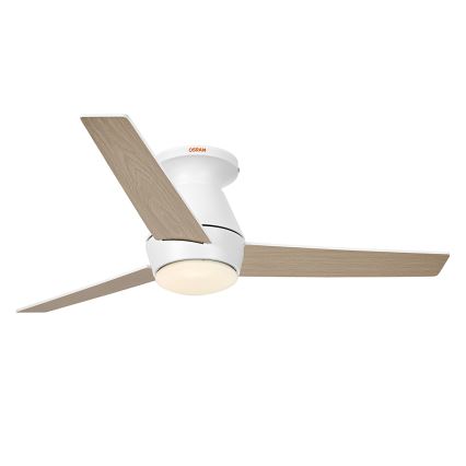 Osram - LED RGB stmievateľný stropný ventilátor NORDES LED/18W/230V 3000-6500K + diaľkové ovládanie