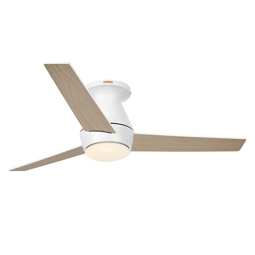 Osram - LED RGB stmievateľný stropný ventilátor NORDES LED/18W/230V 3000-6500K + diaľkové ovládanie