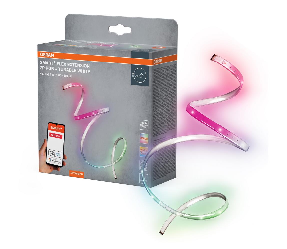 Osram - LED RGB+TW Rozšíriteľný stmievateľný pásik SMART+ FLEX 1,2m LED/6W/12V 4099854483073