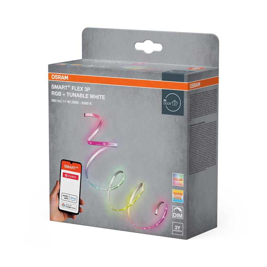 Osram - LED RGB+TW Stmievateľný pásik SMART+ FLEX 1,8m LED/11W/230V 2000-6500K