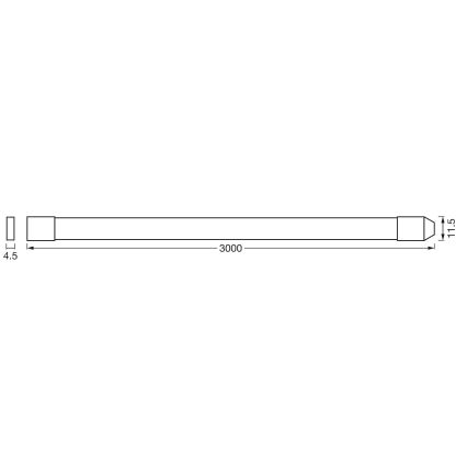 Osram - LED RGB+TW Stmievateľný vonkajší LED pás SMART+ FLEX 3m LED/12,5W/230V 2700-6500K IP44 Wi-Fi