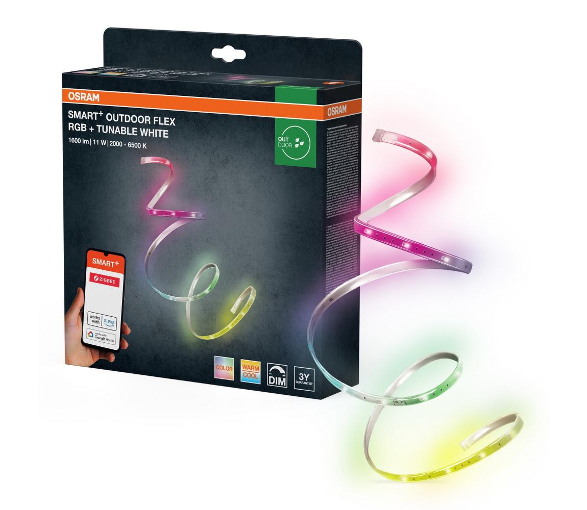 Osram - LED RGB+TW stmievateľný vonkajší pásik SMART+ FLEX 5m LED/11W/230V 2000-6500K IP65 4099854483059