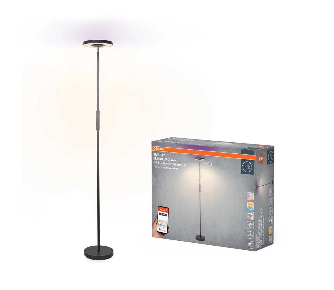 Osram - LED RGBW Stmievateľná stojacia lampa SMART+ FLOOR LED/13,5W/230V Wi-Fi 4099854472251
