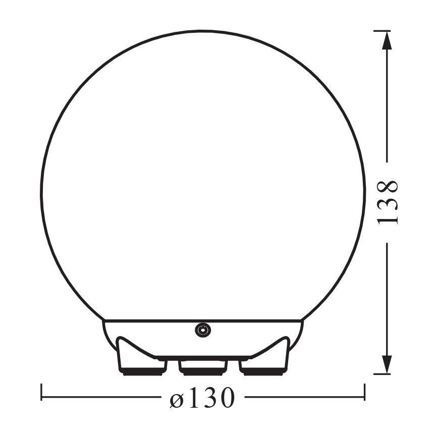 Ledvance - LED RGBW Stmievateľná nabíjateľná stolová lampa SMART+ MAGIC LED/2,5W/5V 2200-6500K Wi-Fi biela