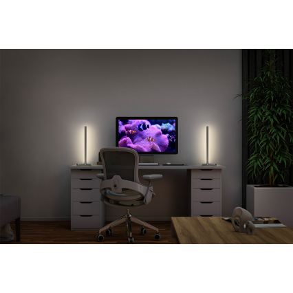 Osram - LED RGBW stmievateľná stolová lampa SMART+ MAGIC LED/7,5W/230V 2700-6500K strieborná Wi-Fi + diaľkové ovládanie