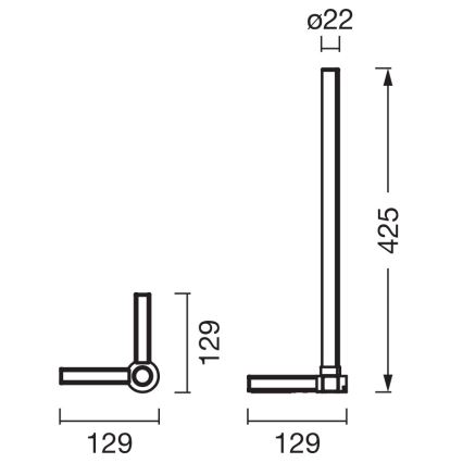 Osram - LED RGBW stmievateľná stolová lampa SMART+ MAGIC LED/7,5W/230V 2700-6500K strieborná Wi-Fi + diaľkové ovládanie