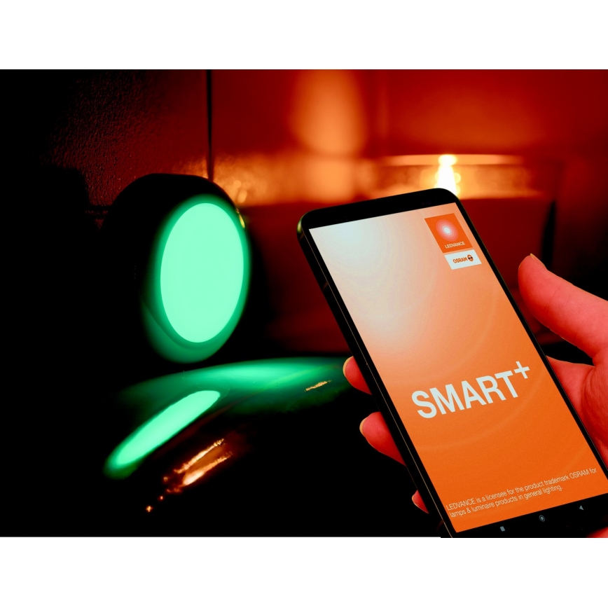Osram - LED RGBW Stmievateľné dotykové orientačné svietidlo SMART+ DOT-IT LED/0,5W/3,7V 300 mAh