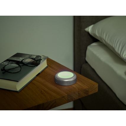 Osram - LED RGBW Stmievateľné dotykové orientačné svietidlo SMART+ DOT-IT LED/0,5W/3,7V 300 mAh