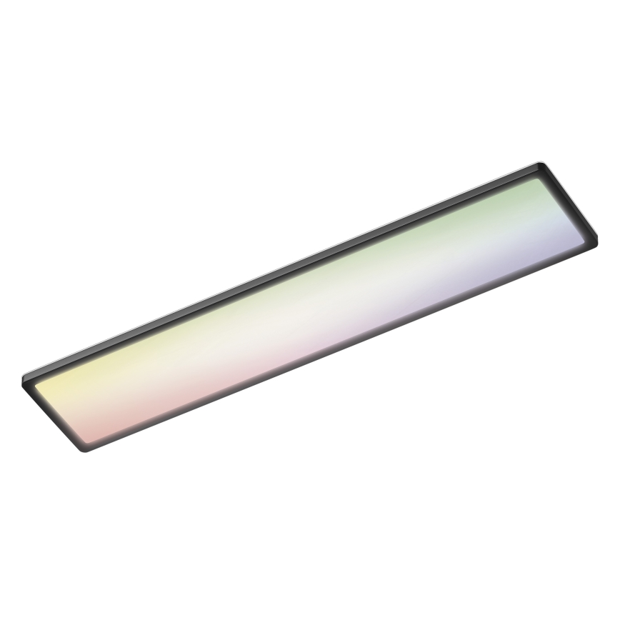 Osram - LED RGBW stmievateľné stropné svietidlo SMART+ PLANON LED/40W/230V 2800-6500K 98x20 cm Wi-Fi IP54 čierna