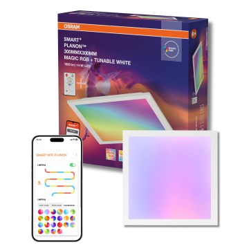 Osram - LED RGBW stmievateľné stropné svietidlo SMART+ MAGIC LED/14W/230V 2700-6500K 30x30 cm Wi-Fi + diaľkové ovládanie