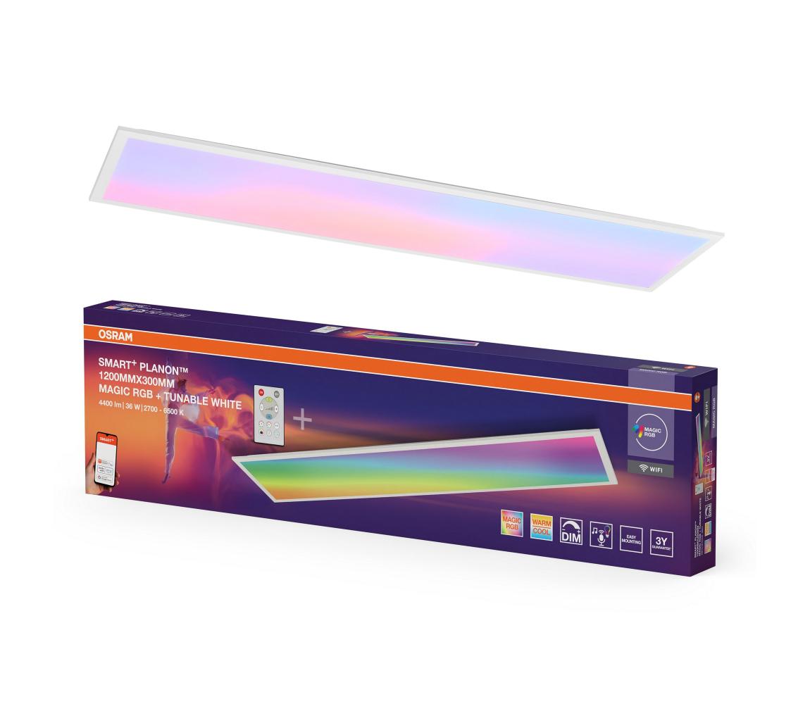 Osram -LED RGBW Stmievateľné stropné svietidlo SMART+ MAGIC LED/36W/230V Wi-Fi +DO 4099854471995