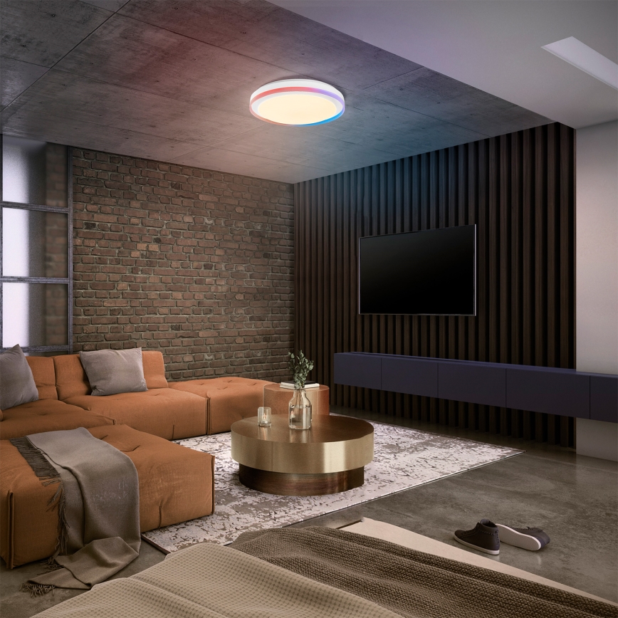 Osram - LED RGBW stmievateľné stropné svietidlo SMART+ MAGIC LED/38W/230V priemer 49 cm biela 2700-6500K Wi-Fi