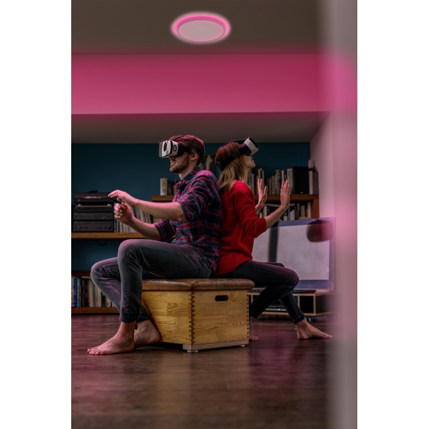 Osram - LED RGBW Stmievateľné stropné svietidlo SMART+ ORBIS LED/19W/230V pr. 23,5 cm 2700-6500K Wi-Fi