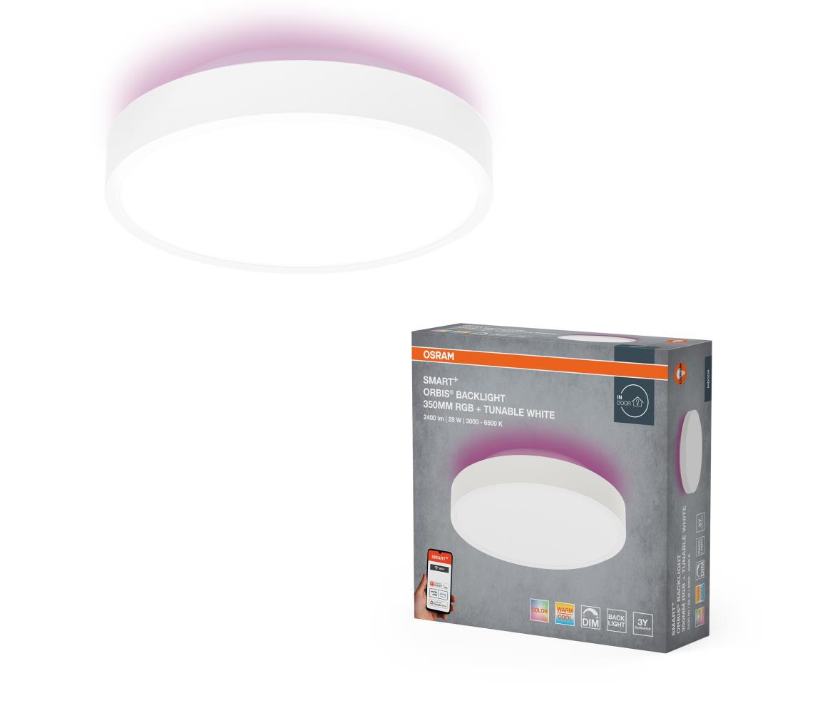 Osram - LED RGBW stmievateľné stropné svietidlo SMART+ ORBIS LED/28W/230V Wi‑Fi 4099854473142