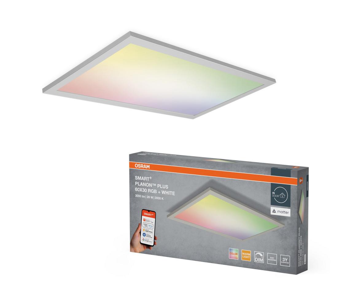 Osram -LED RGBW Stmievateľné stropné svietidlo SMART+ PLANON LED/28W/230V Wi-Fi 4099854471599