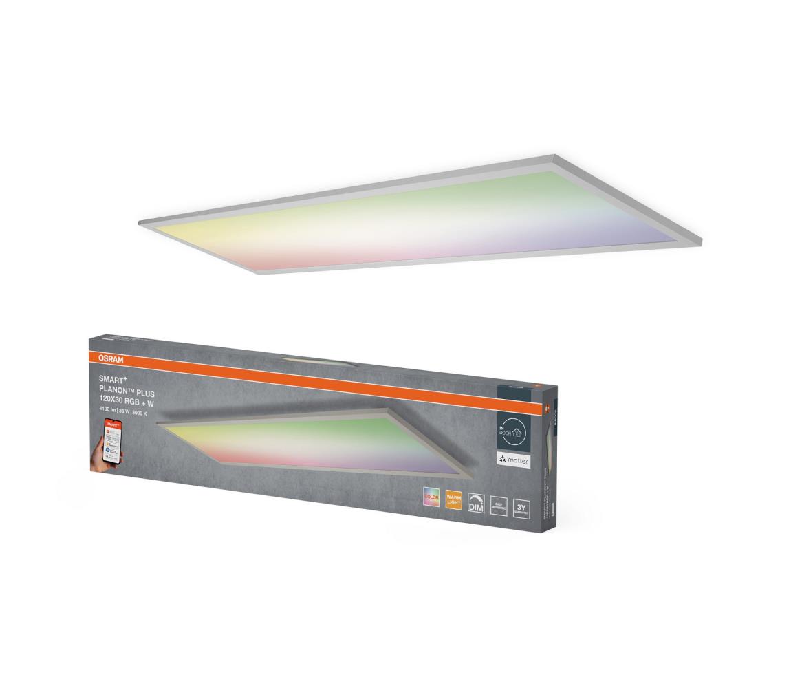 Osram -LED RGBW Stmievateľné stropné svietidlo SMART+ PLANON LED/36W/230V Wi-Fi 4099854471216