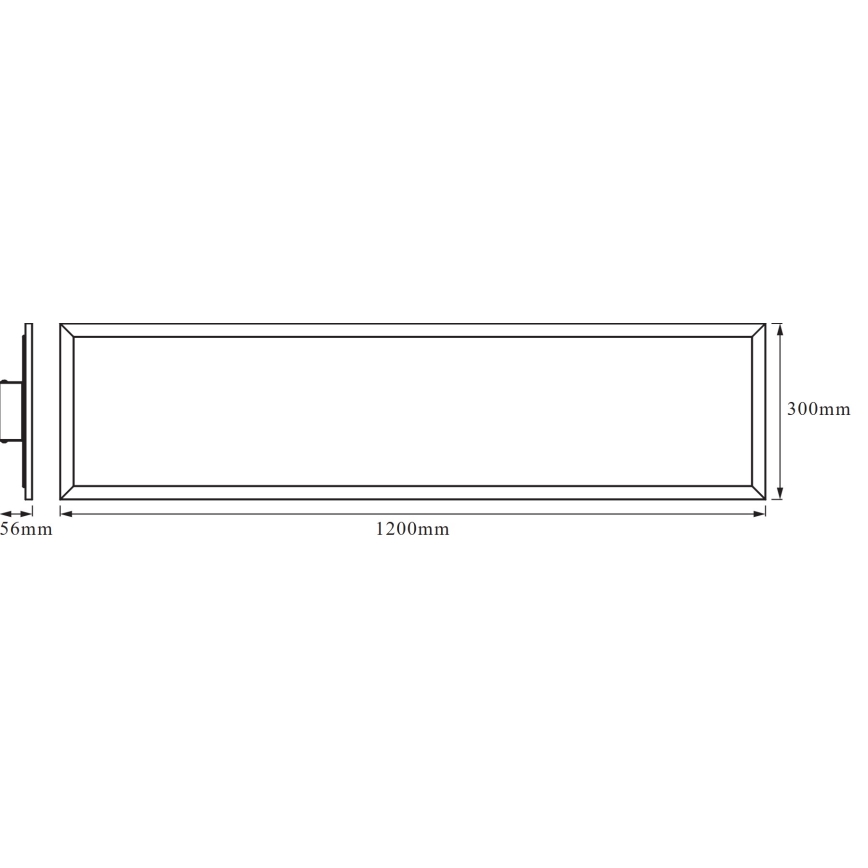 Osram - LED RGBW Stmievateľné stropné svietidlo SMART+ PLANON LED/36W/230V 120x30 cm Wi-Fi