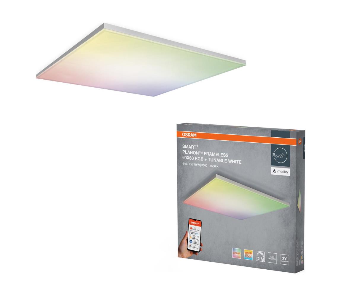 Osram - LED RGBW Stmievateľné stropné svietidlo SMART+ PLANON LED/40W/230V 4099854471896