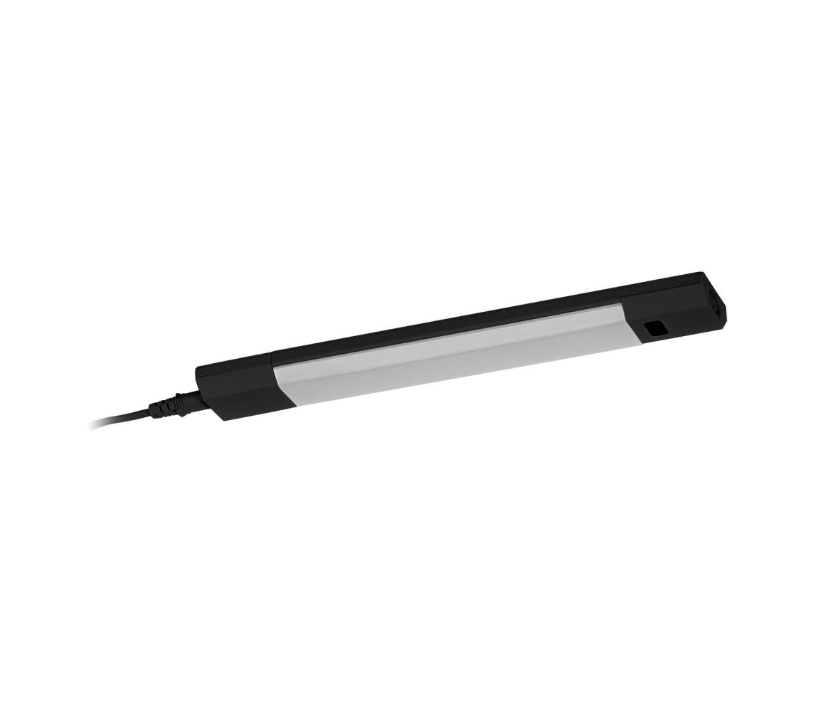 Osram -LED RGBW stmievateľné svietidlo pod kuchynskú linku so senzorom LINEAR EDGE LED/4W/230V čierna+DO 4099854463013