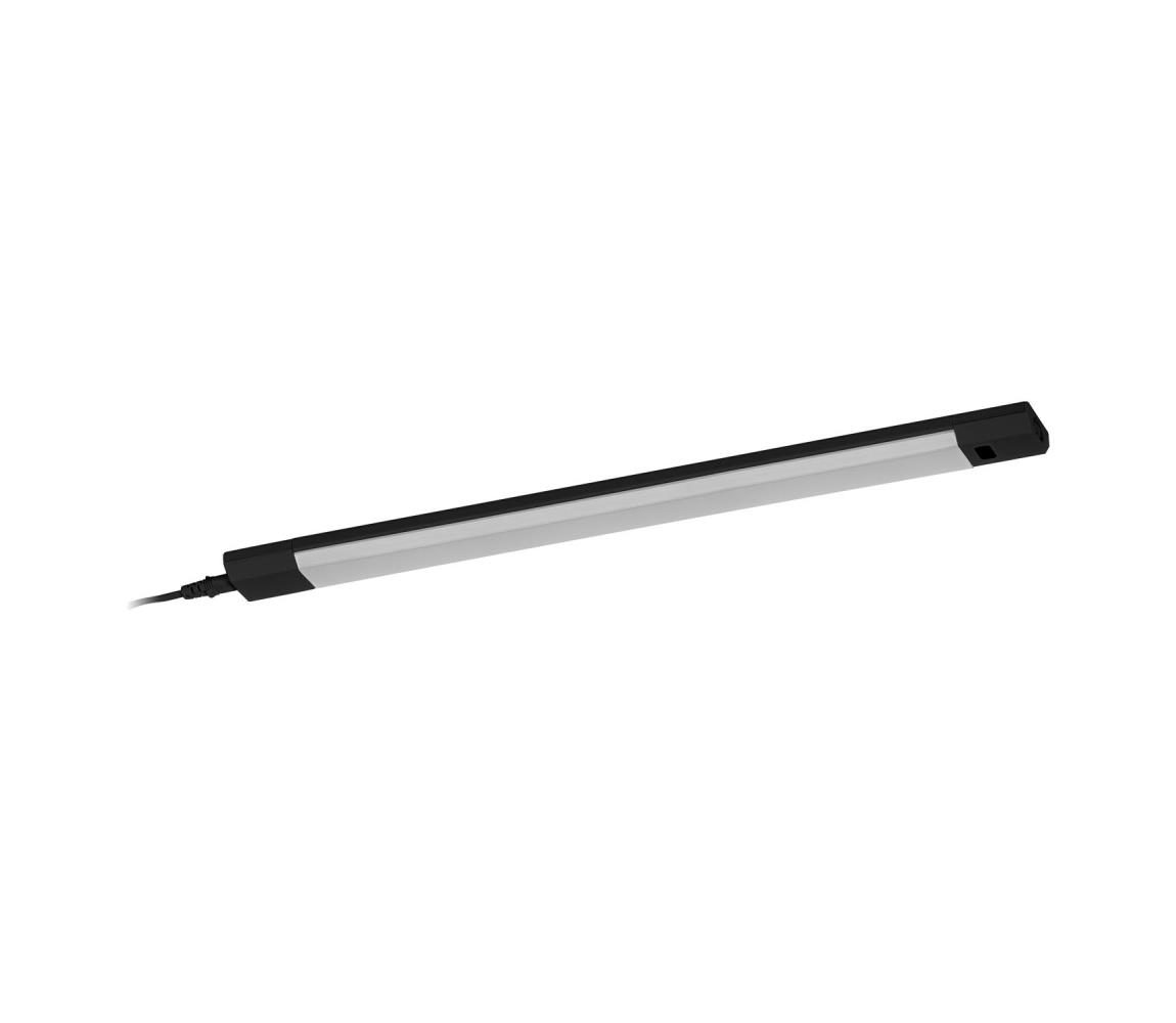 Osram - LED RGBW stmievateľné svietidlo pod kuchynskú linku so senzorom LINEAR EDGE LED/8W/230V čierna+DO 4099854463051