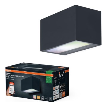 Osram - LED RGBW Stmievateľné vonkajšie nástenné svietidlo SMART+ BRICK LED/14W/230V IP44 Wi-Fi