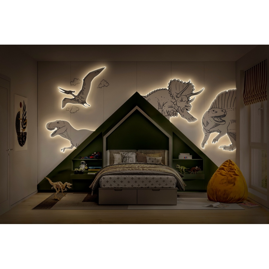 Osram - LED RGBW stmievateľný pásik FLEX 5m LED/10W/230V + diaľkové ovládanie