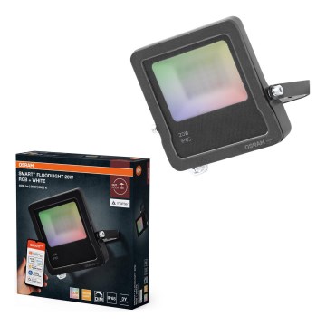 Osram - LED RGBW Stmievateľný reflektor SMART+ FLOODLIGHT LED/20W/230V IP65 Wi-Fi
