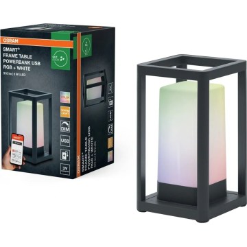 Osram - LED RGBW Stmieva­teľná stolná lampa SMART+ LED/5W/5V 3000K IP44 Wi‑Fi