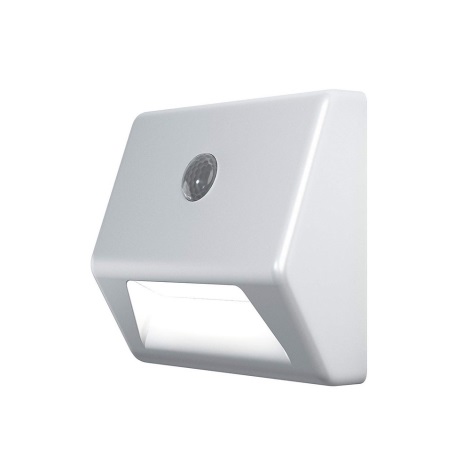 Osram - LED Schodiskové svietidlo so senzorom NIGHTLUX LED/0,25W/3xAAA biela IP54