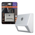 Osram - LED schodiskové svietidlo so senzorom NIGHTLUX LED/0,25W/3xAAA IP54 biela