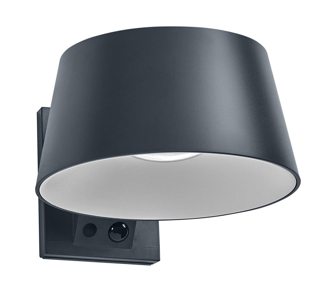 Osram - LED solárne nástenné svietidlo ENDURA STYLE LED/10,1W/4,2V 2000 mAh IP54 antracit 4099854415111