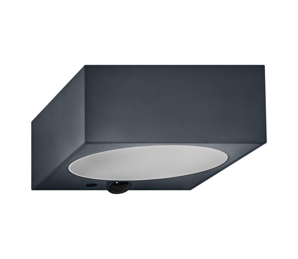 Osram - LED solárne nástenné svietidlo ENDURA STYLE LED/10,7W/4,2V 2000 mAh IP65 antracit 4099854415258