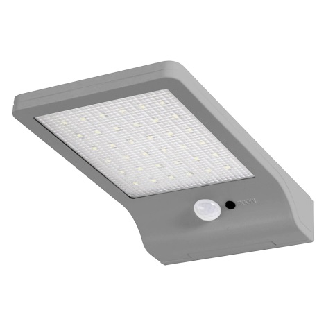 Osram - LED Solárne nástenné svietidlo so senzorom DOORLED 1xLED/3W IP44