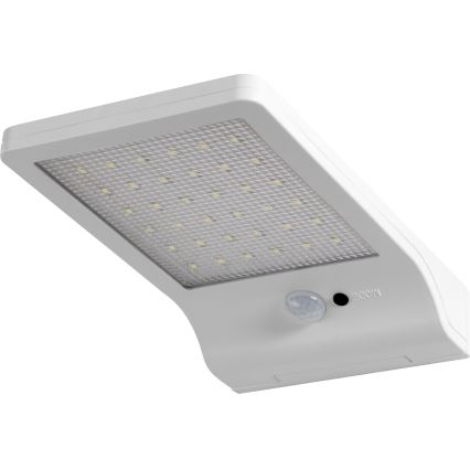 Osram - LED solárne nástenné svietidlo so snímačom DOORLED LED/3W/3,3V 2000 mAh IP44 biela