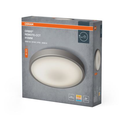 Osram - stmievateľné LED stropné svietidlo ORBIS LED/25W/230V 2700-6500 pr. 41 cm + diaľkové ovládanie