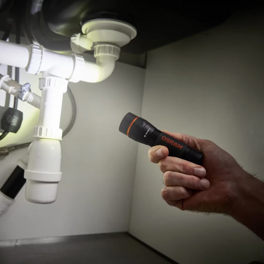 Osram - Stlmiteľná LED baterka LEDINSPECT TORCH 450 ESSENTIAL LED/6W/3xAAA IP44