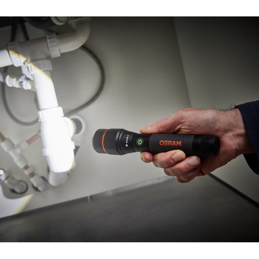 Osram - stmievateľná dobíjateľná LED baterka LEDINSPECT PRO TORCH 800 LED/8W/3,7V 2200 mAh IP44