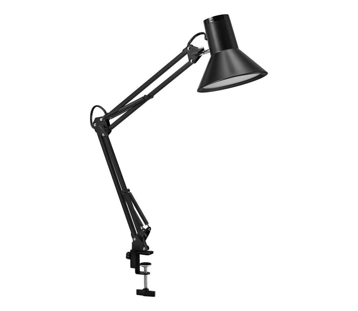 Osram - LED stmievateľná stolná lampa s klipom OFFICE LINE LED/9W/230V 3000K čierna 4099854464034