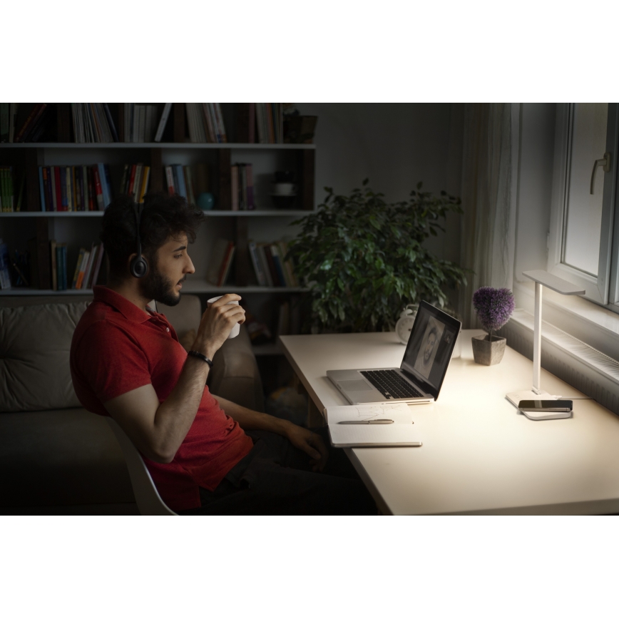 Osram - LED stmievateľná stolná lampa OFFICE LINE LED/17W/230V 3000/4000/6500K biela