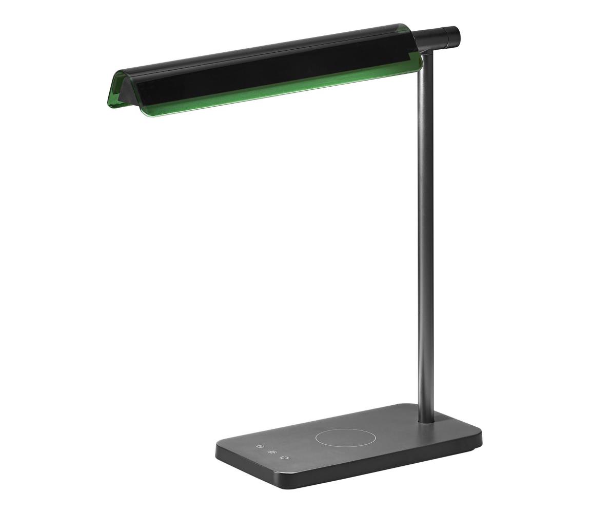 Osram - LED stmievateľná stolová lampa OFFICE LINE LED/19W/230V čierna 4099854464096