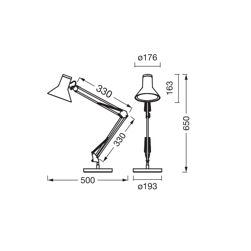 Osram - LED stmievateľná stolová lampa OFFICE LINE LED/9W/230V 3000K čierna
