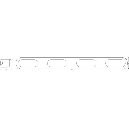 Osram - LED Stmievateľné kúpeľňové nástenné svietidlo SMART+ DUPLO LED/24W/230V 3000-6500K IP44 Wi-Fi