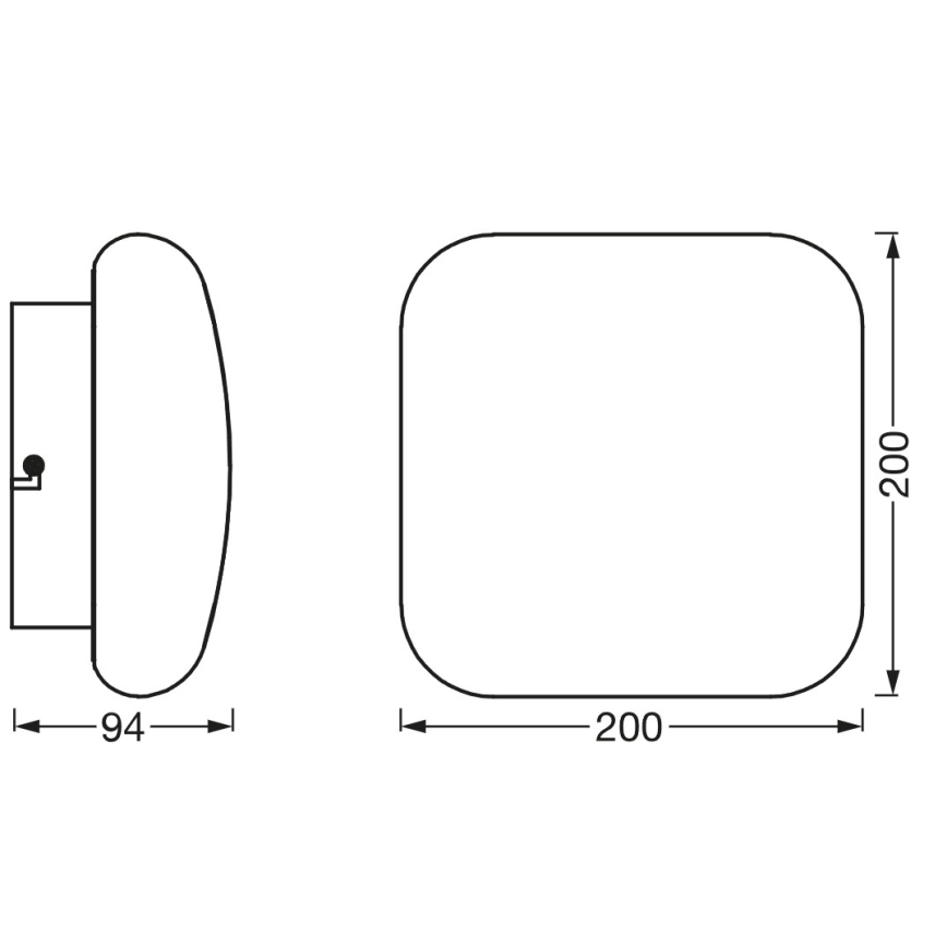 Osram - LED Stmievateľné kúpeľňové stropné svietidlo SMART+ AQUA LED/12W/230V 3000-6500K IP44 Wi-Fi
