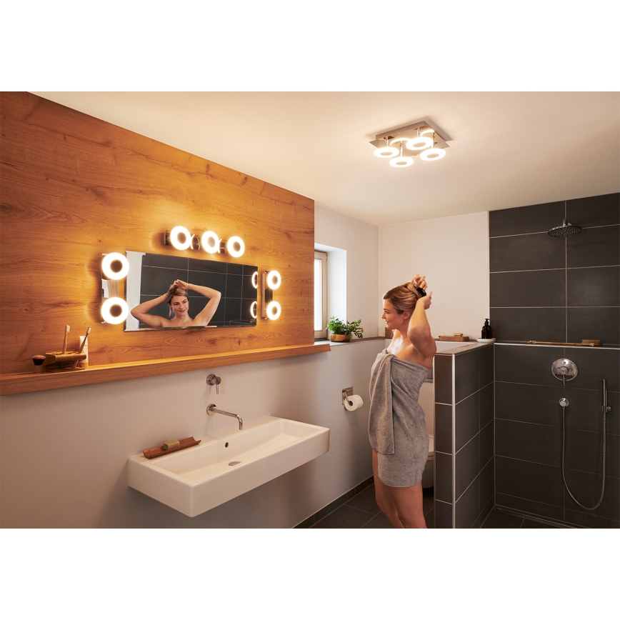 Osram - LED stmievateľné kúpeľňové stropné svietidlo SMART+ WAVE LED/24W/230V 3000-6500K IP44 Wi-Fi
