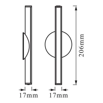 Osram - LED Stmievateľné nabíjateľné orientačné svietidlo LEDSTIXX LED/2W/5V CRI 90 biela